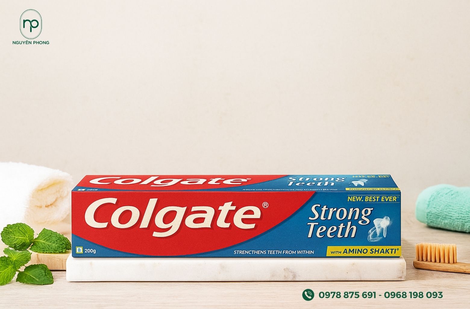 Hộp giấy đựng kem đánh răng Colgate